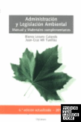 Administración y legislación ambiental