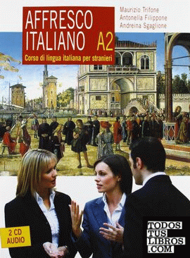 AFFRESCO ITALIANO A2 + 2 CD AUDIO