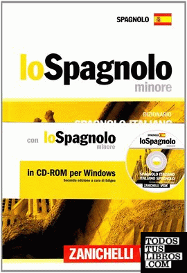 DIZIONARIO SPAGNOLO ITALIANO/ITALIANO SPAGNOLO MINORE + CD ROM