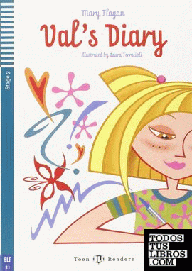 VAL'S DIARY +CD B1 STAGE 3 TEEN READERS