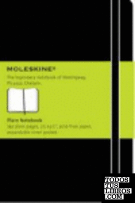 Moleskine-plain notebook