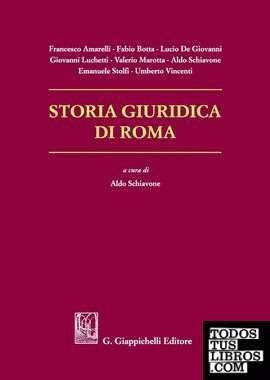 STORIA GIURIDICA DI ROMA