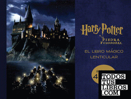 El libro mágico lenticular de Harry Potter y La piedra filosofal