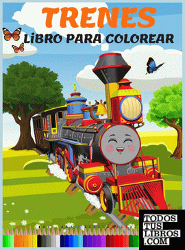 Trenes Libro para Colorear