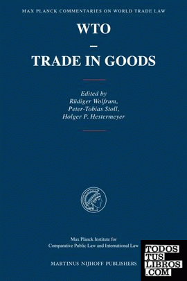 WTO. TRADE IN GOODS