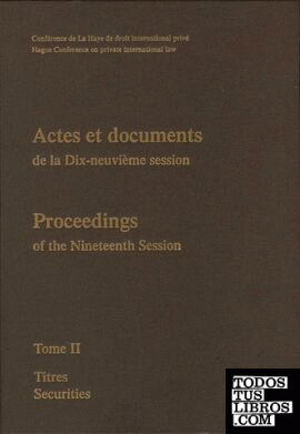 Actes et documents de la Dix-neuvième session (2002)
