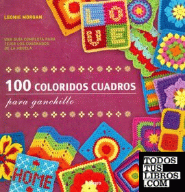 100 Coloridos cuadros ganchillo