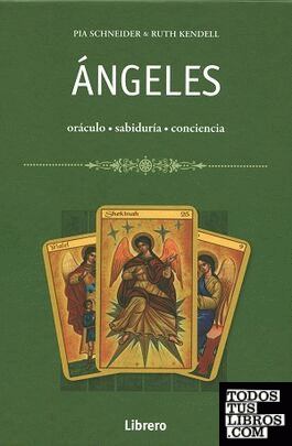 Caja ángeles,  libro + cartas