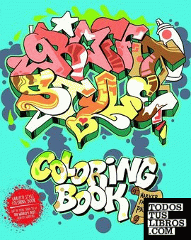 GRAFFITI STYLE COLORING BOOK