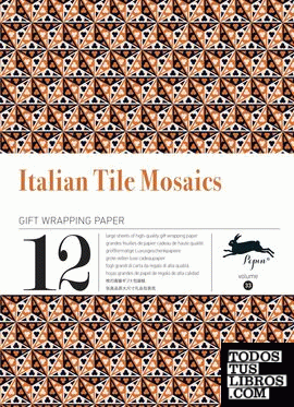 ITALIAN TITLES MOSAICS. GIFT WRAPPING PAPER 33