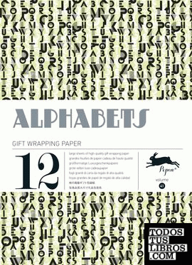 ALPHABETS. GIFT WRAPPING PAPER 41
