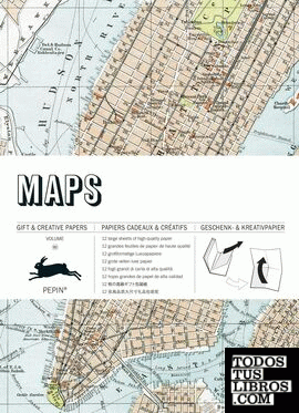 MAPS: GIFT AND CREATIVE PAPERS