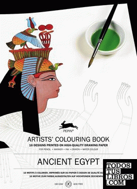 ANCIENT EGYPT ARTISTS' COLOURING BOOK