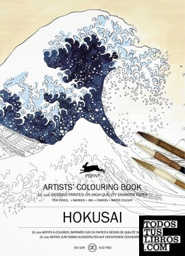 ARTISTS COLOURING BOOK HOKUSAI