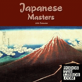 Calendario 2016 Maestros japoneses