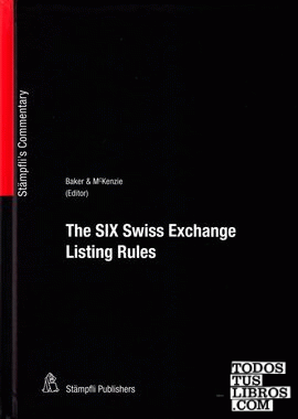 The Swiss Exchange Listing Rules
