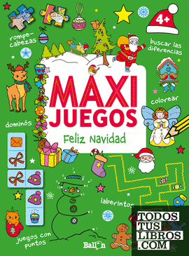 Maxi juegos - Feliz Navidad +4