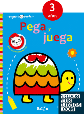 Pega y juega tortuga  +3