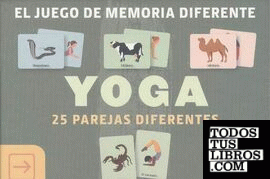 El juego de memoria diferente yoga
