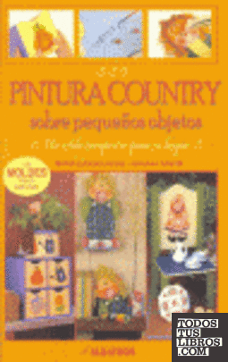 PINTURA COUNTRY SOBRE PEQUEÑOS OBJETOS