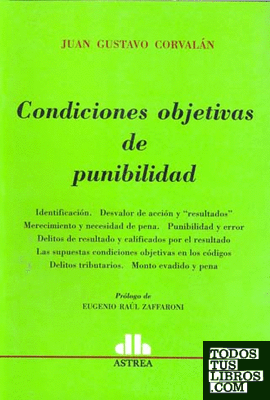 CONDICIONES OBJETIVAS DE PUNIBILIDAD