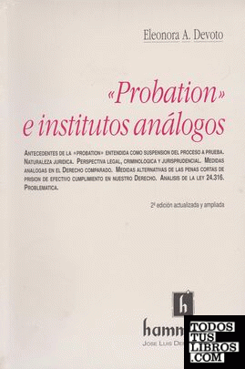 Probation e institutos análogos