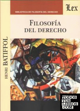 FILOSOFIA DEL DERCHO (Batiffol)
