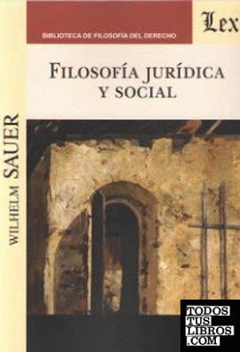 FILOSOFIA JURIDICA Y SOCIAL