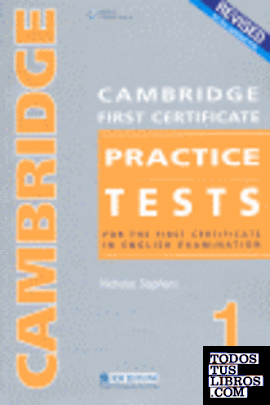 CAMBRIDGE FIRST CERTIFICATE PRACTICE TESTS 1 TEACHERS BOOK