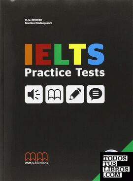 Ielts practice test book + cd rom