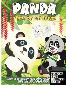 Panda Libro De Colorear