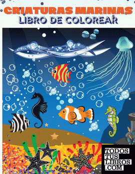 Criaturas Marinas Libro de Colorear