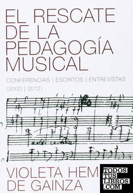RESCATE DE LA PEGAGOGIA MUSICAL EL