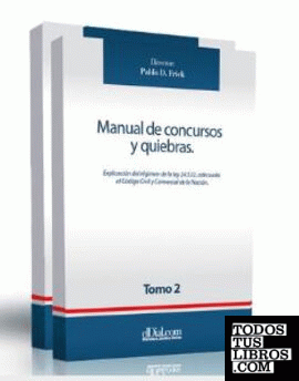 Manual de Concursos y Quiebras (2 tomos)