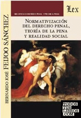 Normativización del Derecho penal, teoría de la pena y realidad social / Bernardo José Feijóo Sánchez.