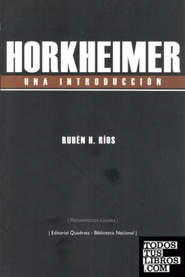 HORKHEIMER. Una introducción