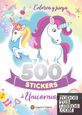 500 Stickers de Unicornios
