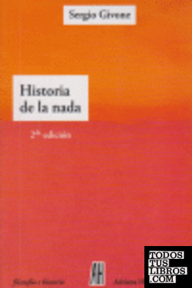 HISTORIA DE LA NADA (ISBN ARGENTINO)