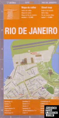 RIO DE JANEIRO  MAPA DE CALLES