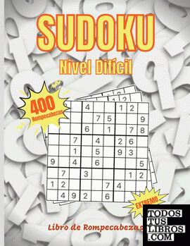 medida rechazo carbón Sudoku Nivel Dificil de Darcy Johnson 978-989-40-6859-4