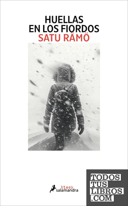 Portada de Huellas en los fiordos, de Satu Rämö