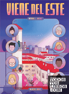 Portada de Viene del Este, de Antonio J. Jiménez
