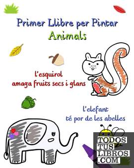 Primer Llibre per Pintar Animals