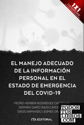 El manejo adecuado de la información personal en el estado de emergencia por COV