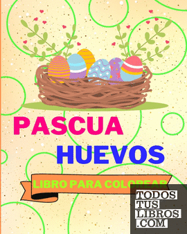 Libro Para Colorear con Huevos de Pascua