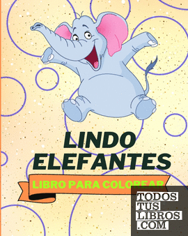 Libro Para Colorear de Lindos Elefantes